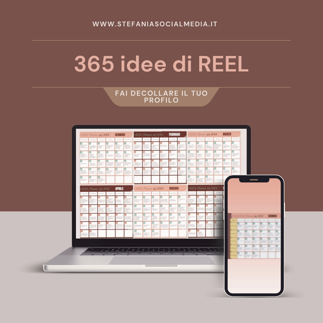 Planner 365 idee di Reel